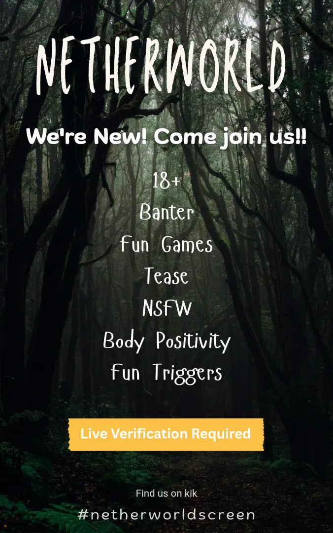 Come join the fun and banter! #netherworldscreen