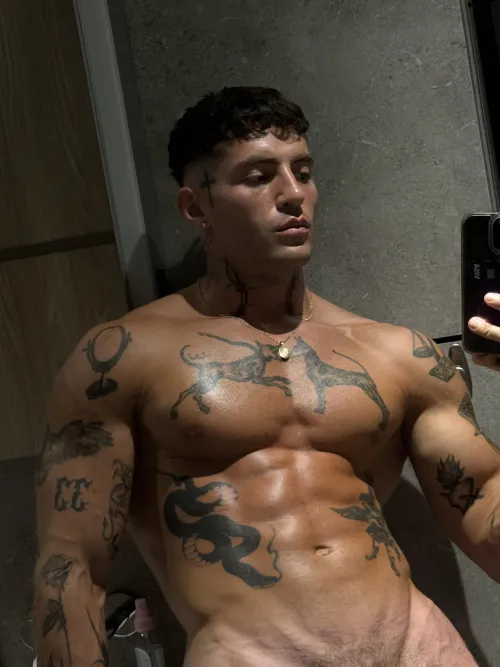 Come on in and lick my nipples.