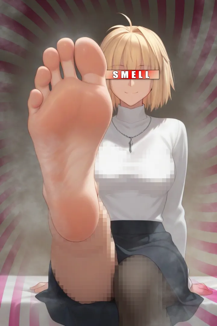 Come onnn~ Just one more sniff. I promise you won't relapse.