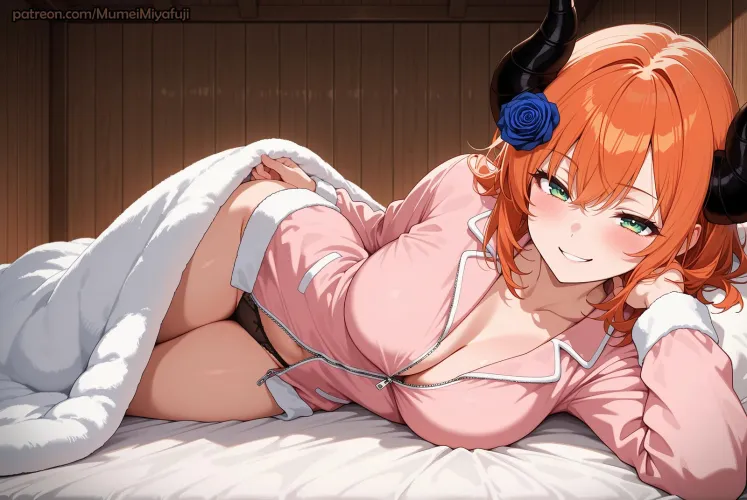 Come under the blanket~♥️