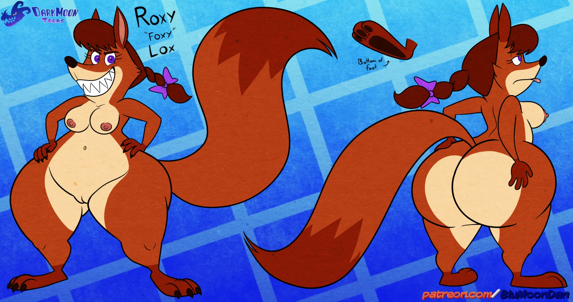 [COMM; F] Roxy Lox (By BluMoonToons)