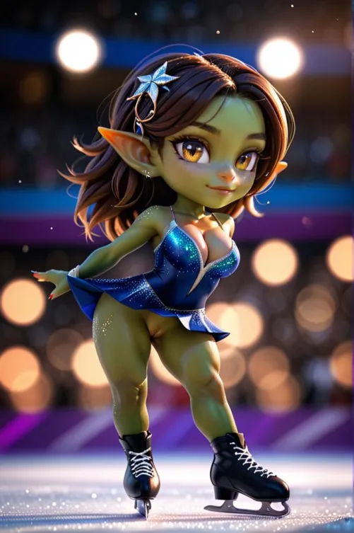 Competition: Winter Olympics Goblin edition.