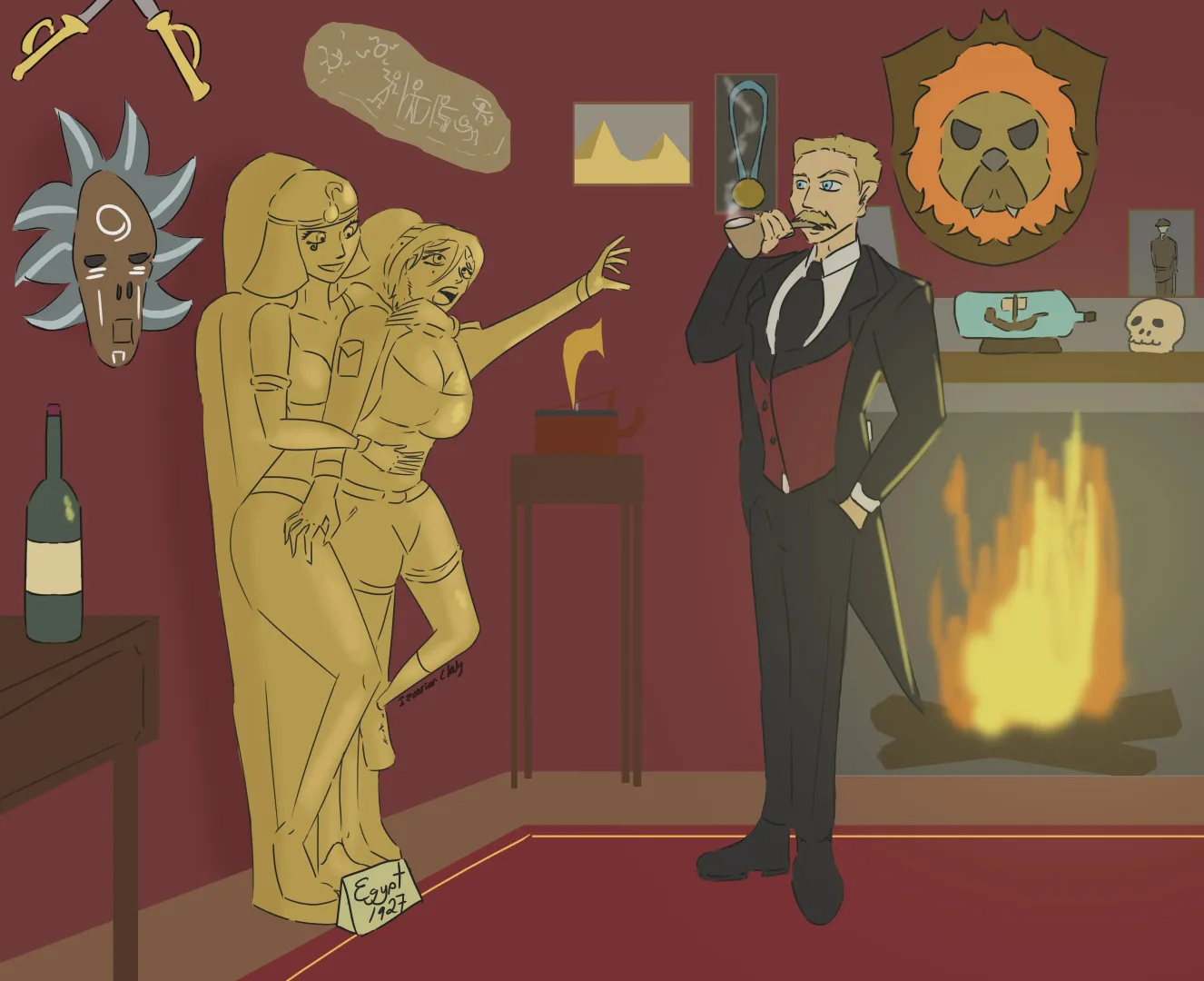 Conjoined Sarcophagus