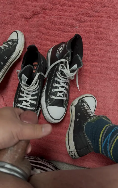 Converse City Trek Black Leather