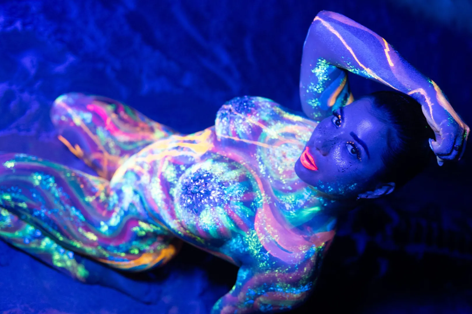 Cosmic neon magic✨