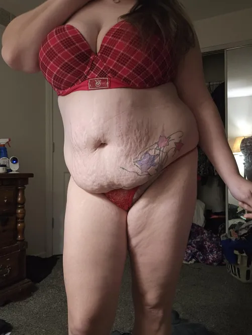 Covered in tiger stripes