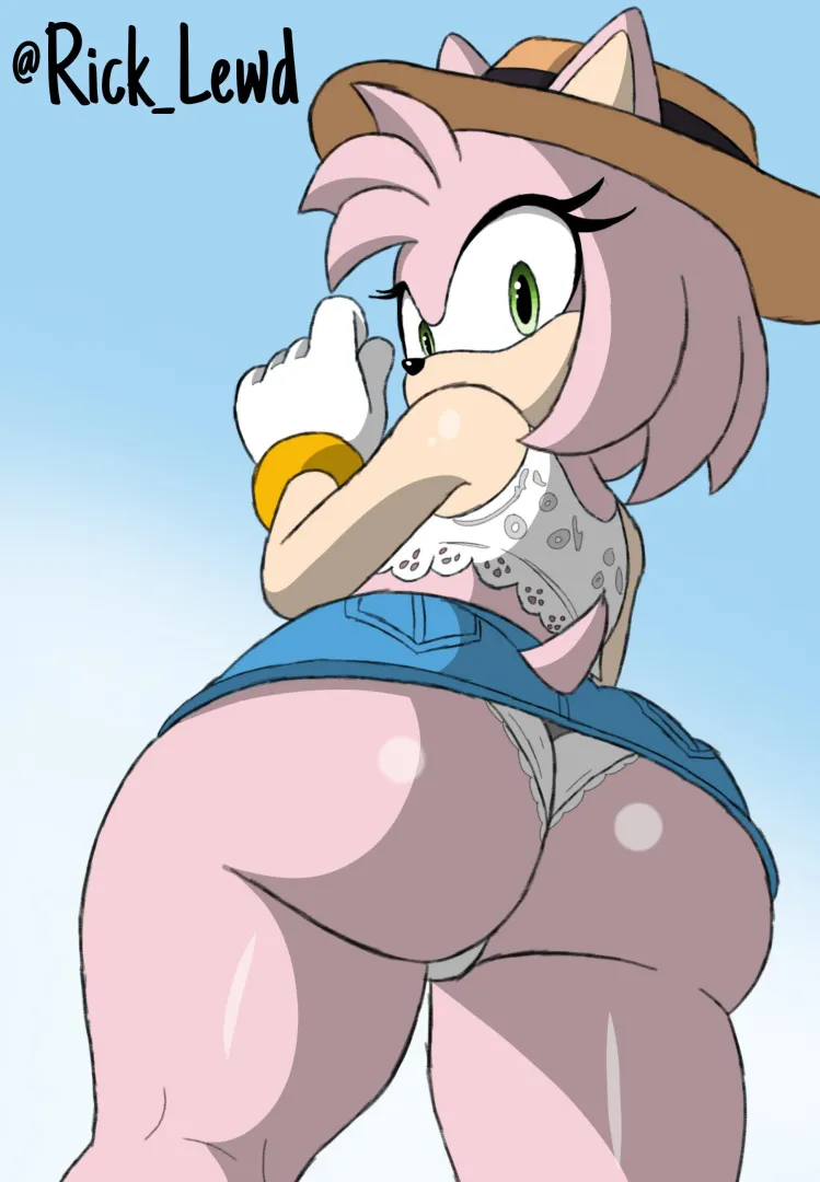 Cowgirl Amy is ready to ride (Comission, made by me: Rick_Lewd)