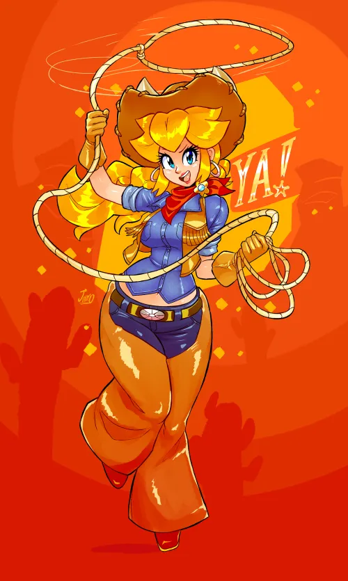 Cowgirl Peach (jamoart)
