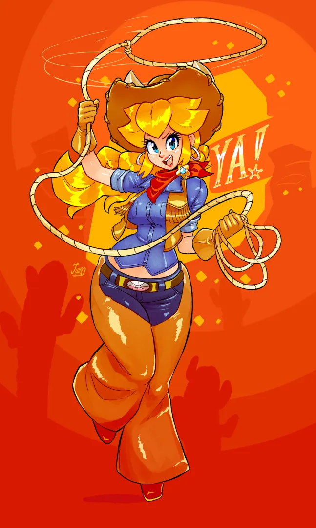 Cowgirl Peach (jamoart)