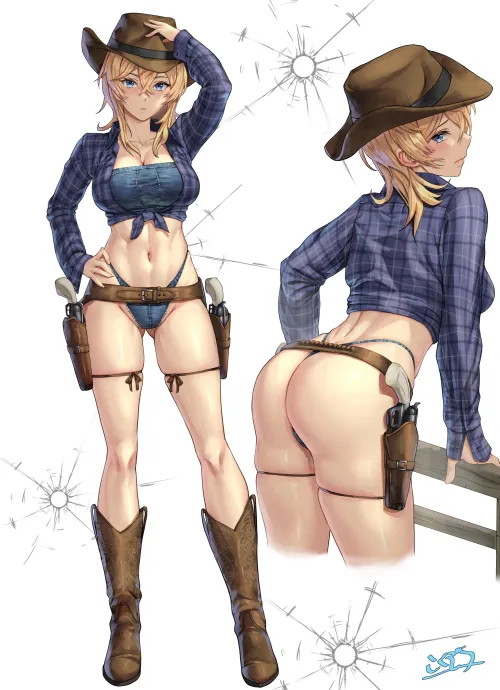 Cowgirl Tuscaloosa (Kokuzou) [Kancolle]