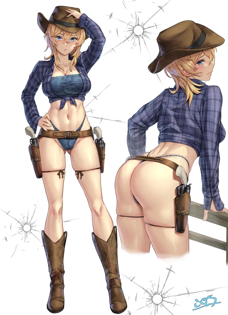 Cowgirl Tuscaloosa (Kokuzou) [Kancolle]