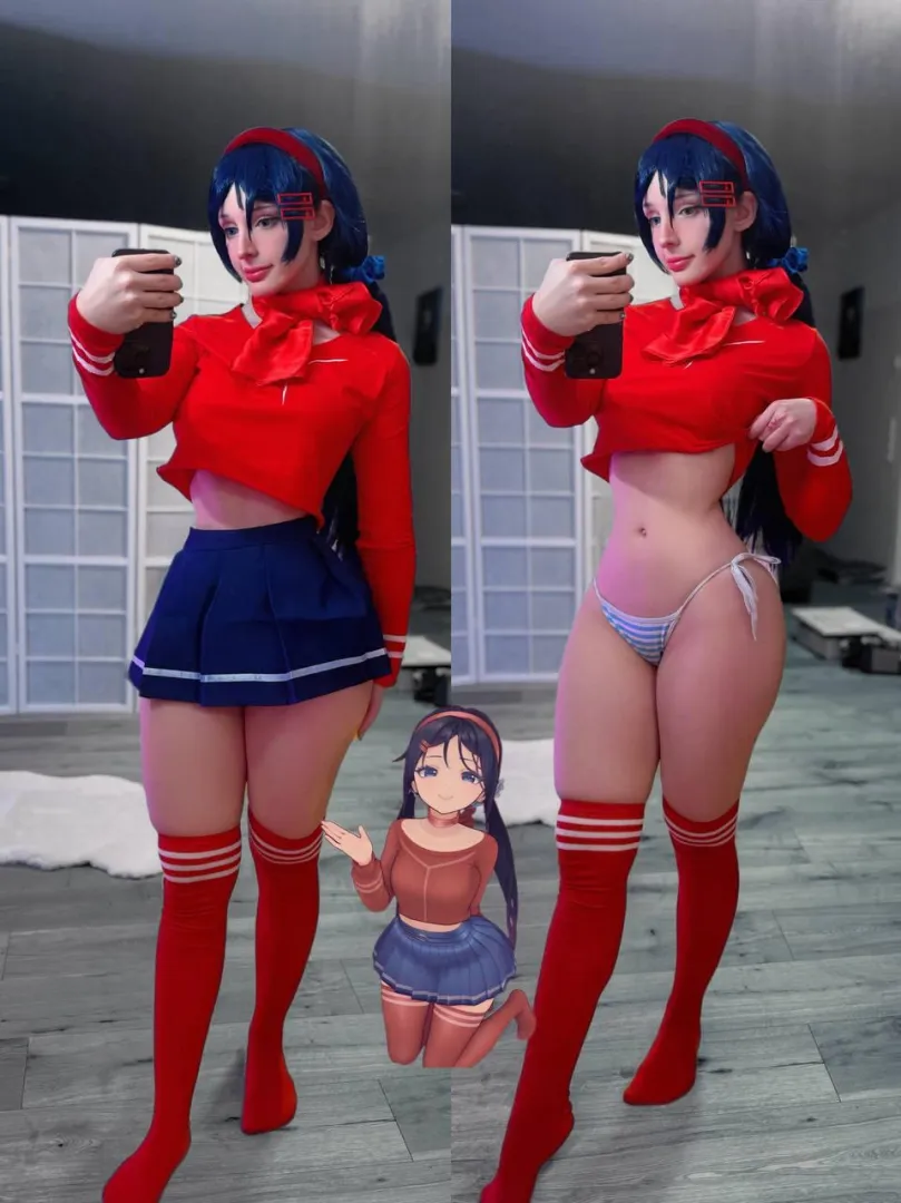 Crazy Mita cosplay by Hioshicos