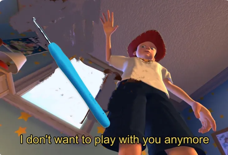 Cr*cheters the second they learn how to knit