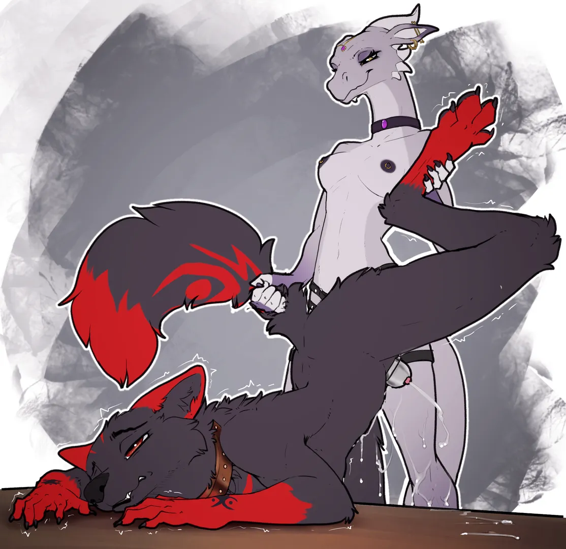 Creaming in His Cage (Ruaidri)