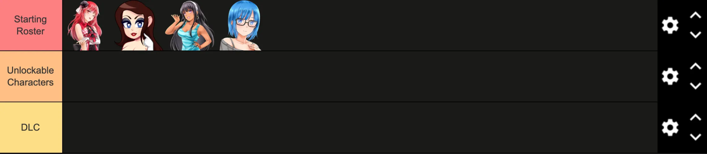 Create a Huniepop Fighting Roster - Day 5
