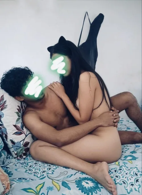 Cuddling with my filipino baddie