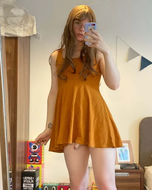 Curious… does this dress earn me your full attention?