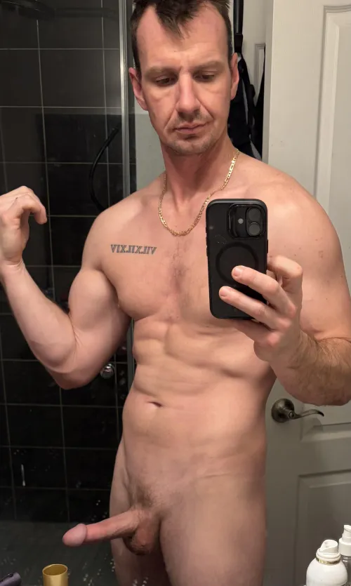 Cut dad cock and body