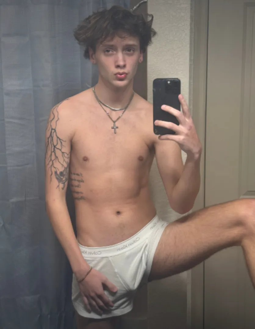 Cute little bulge… for now