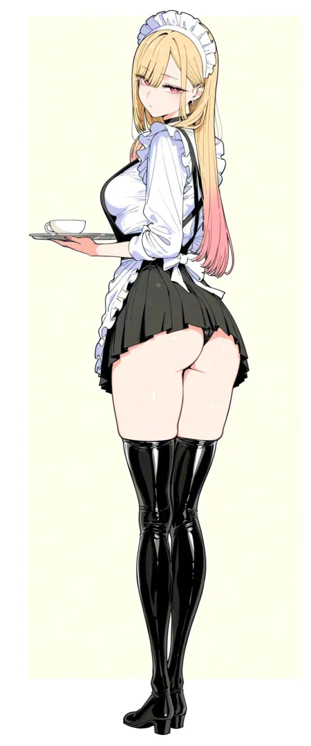Cute maid butt