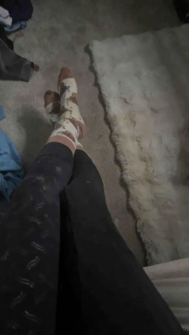 Cute socks over my jodhpurs 