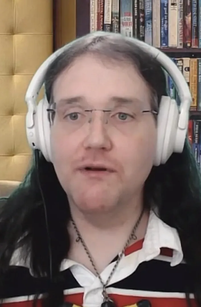 CWC finally shows facial hair, while being trans. Is he trying to look like Jesus?