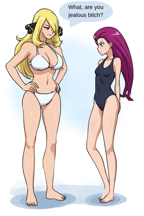 Cynthia mogs Jessie