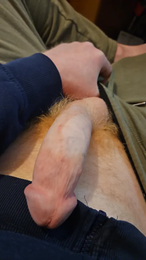 Dad (35) is working from home... want to sit under my desk ;)