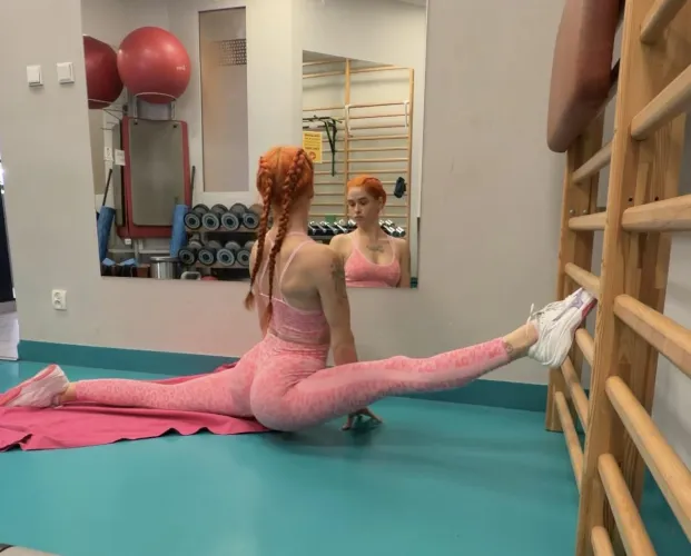 Daily stretching is starting to pay off
