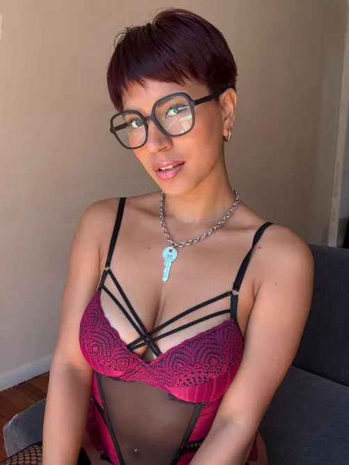 Dangling your freedom on my keychain—beg nicely?