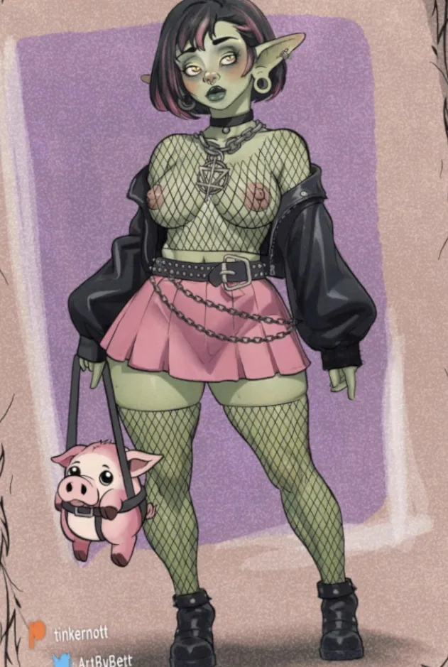 Dare the gothic gobbo (Tinkernott)