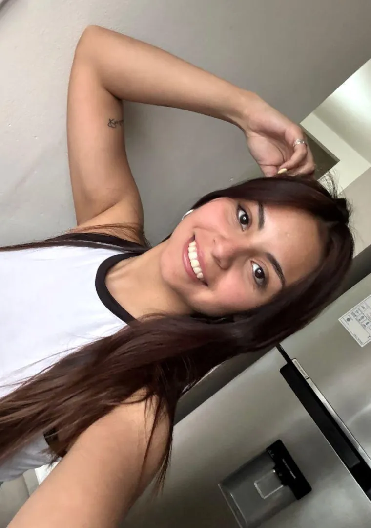 dark hair, bright vibes