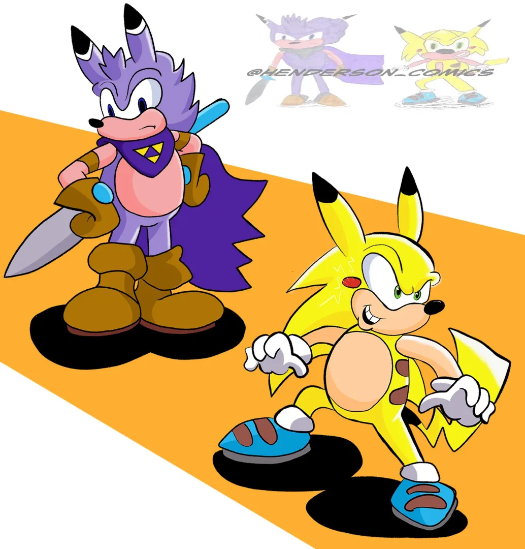 Darkbind and Sonichu