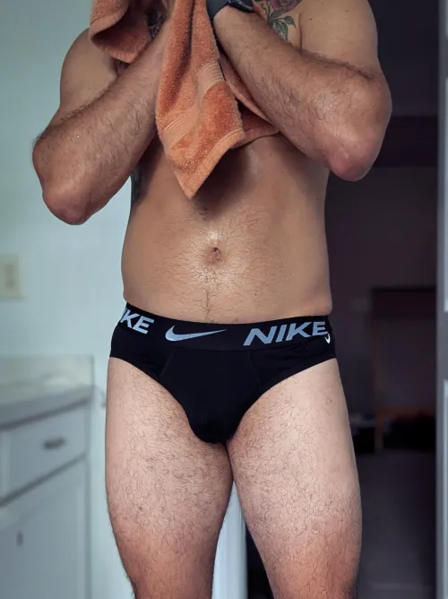 Day 1: Nike DriFit Hip Briefs