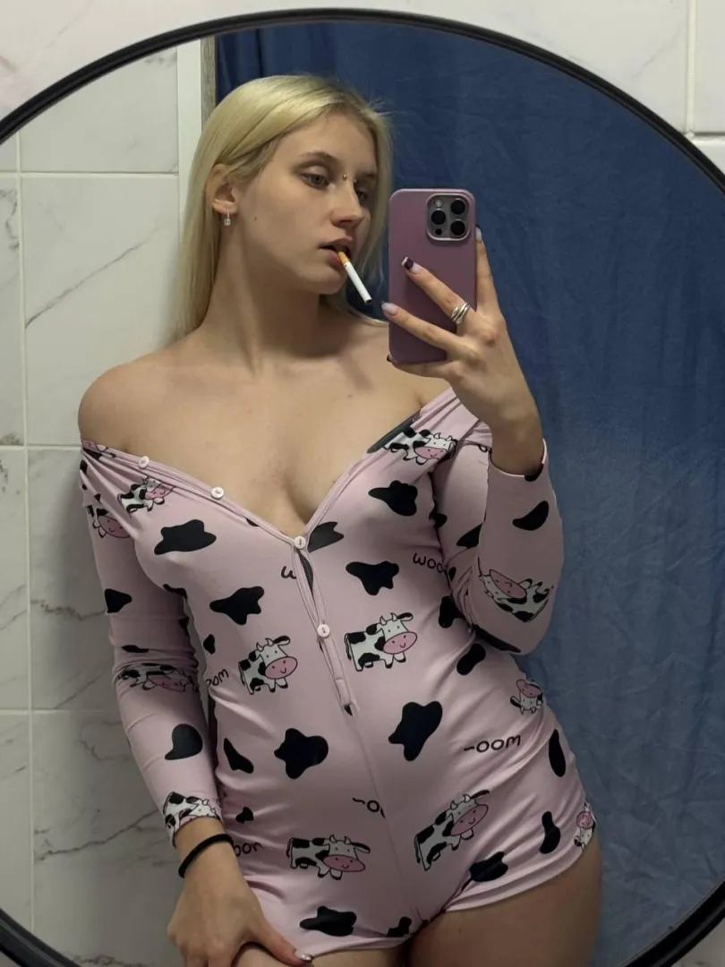 Decided to smoke and got excited