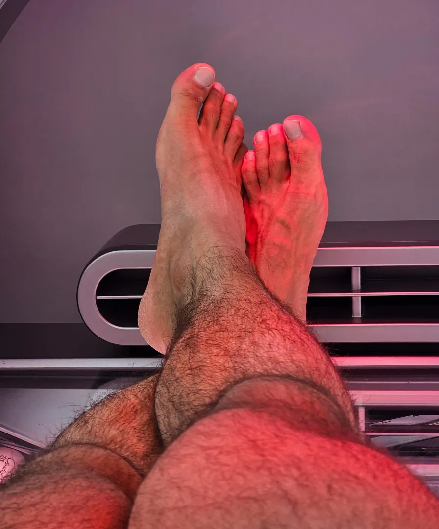 Decided to tan a little