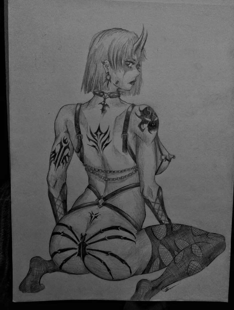 Decorating the Dark Queen by me