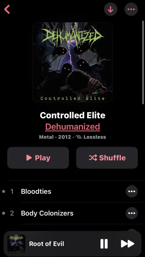 Dehumanized- Controlled Elite (2012)