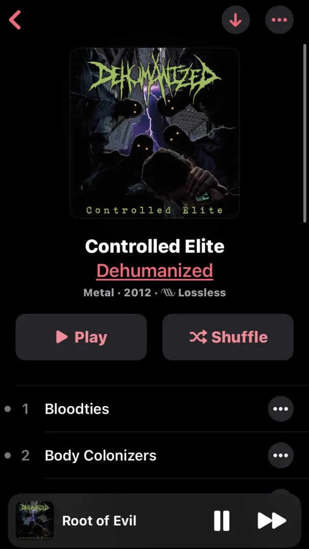 Dehumanized- Controlled Elite (2012)