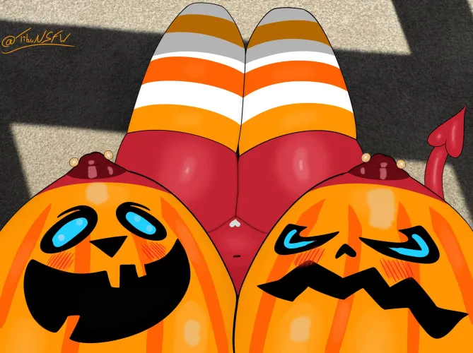 Demon Tiddies! (Art by me)