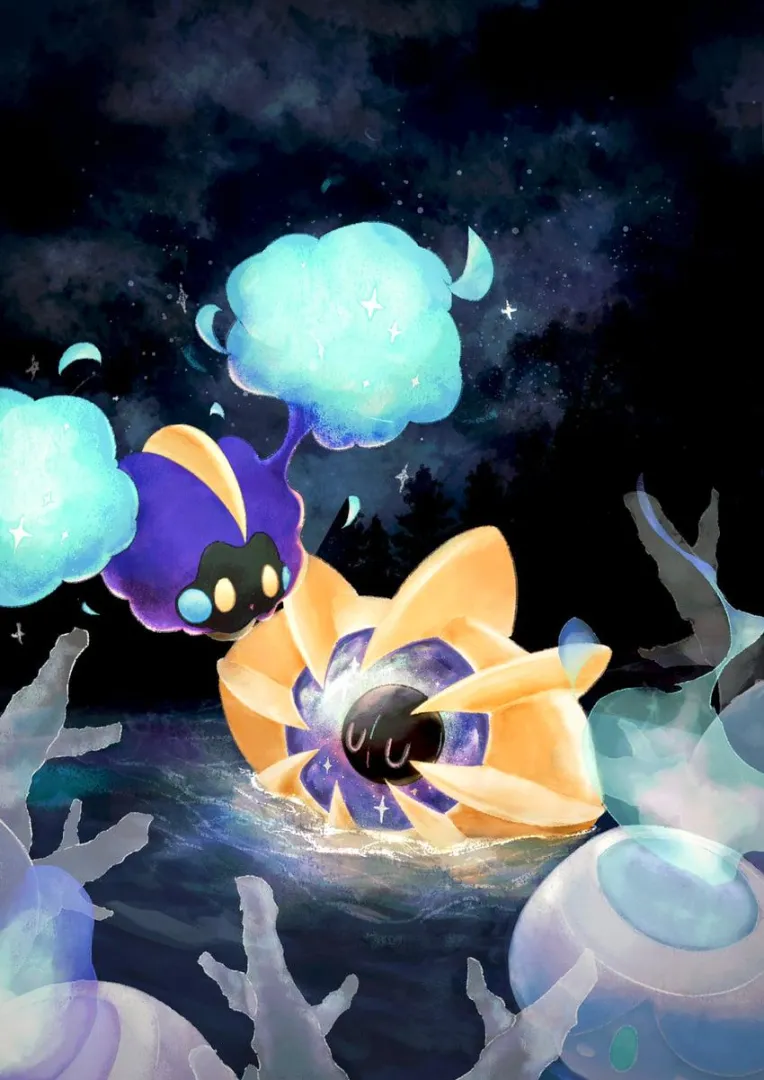 Dex #790 Cosmoem || Daily pokémon posting in national dex order