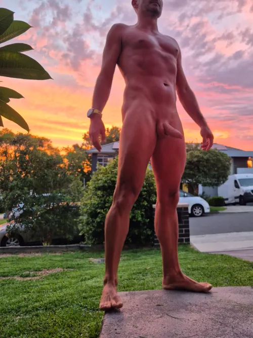 Did you see the sunset tonight?