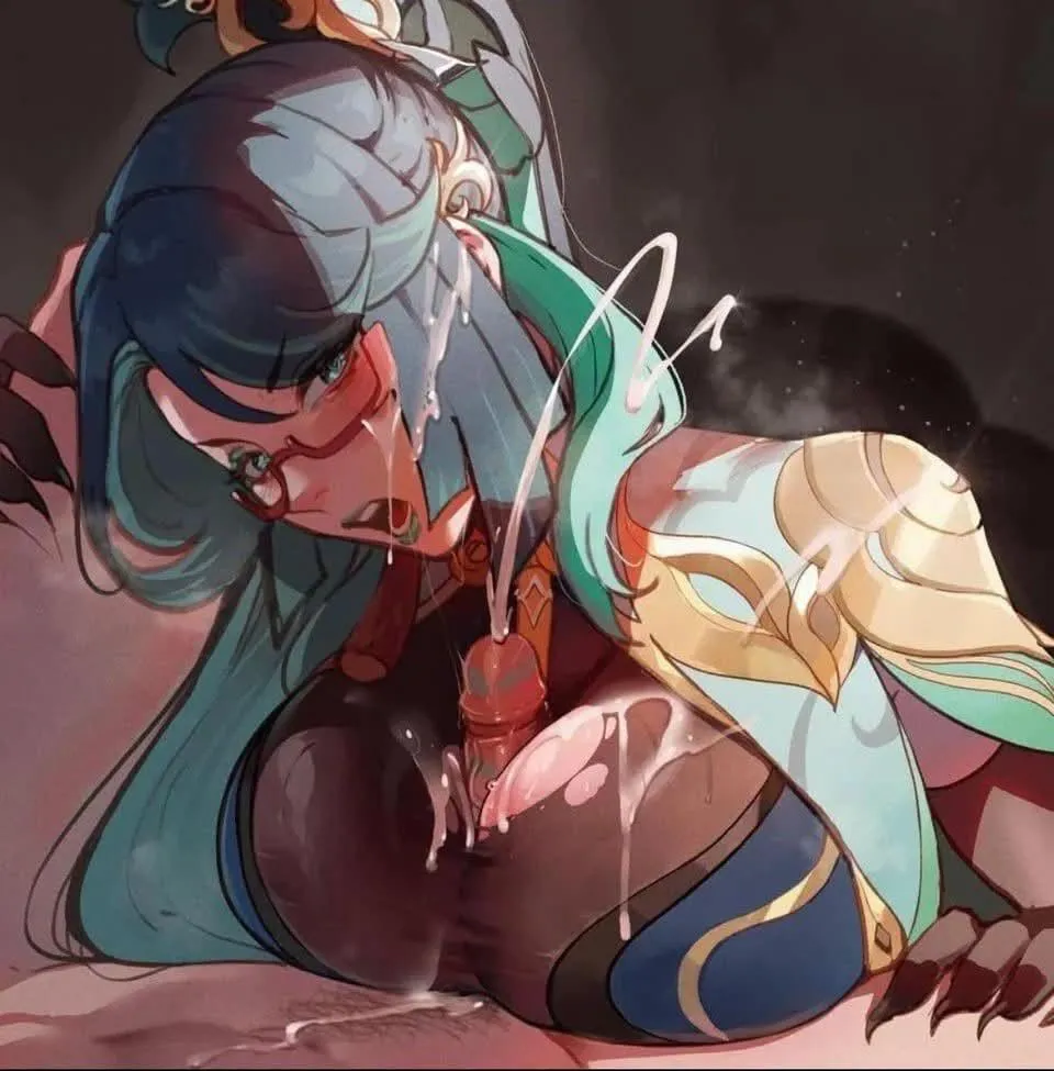 Didn't you promise that you would cum withoutmy permission? Look at the mess that did on me~!