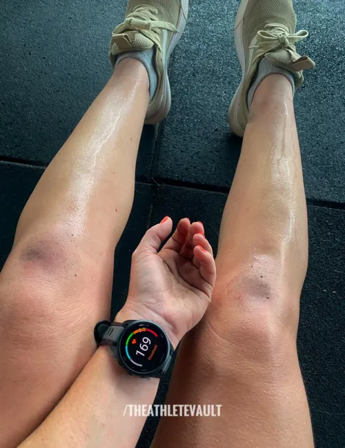 Dirty sweaty glow ‍♀️