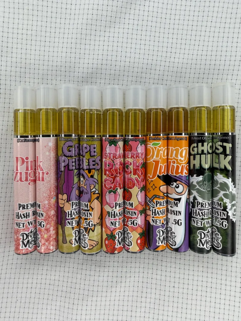 Divine melts Hash rosin pens | Single source 