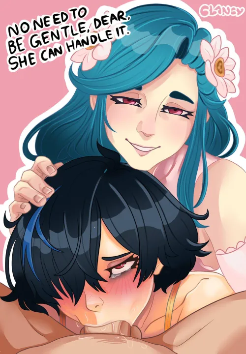 Dizzy and Unika bonding continued (By me)