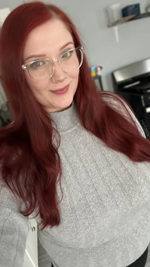 Do I pull off the hot librarian look?