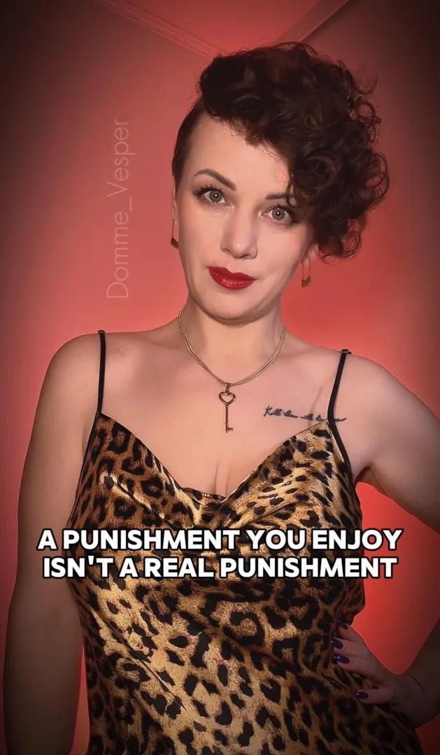 Do not mix kinky play and discipline