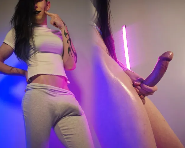 Do you ever get hard thinking about a trans mommy with a thick cock breeding you raw?