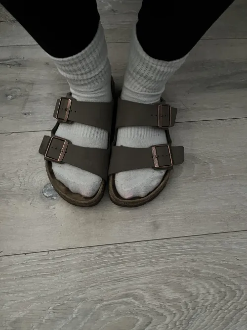 Do you guys like the look of Birks and socks?